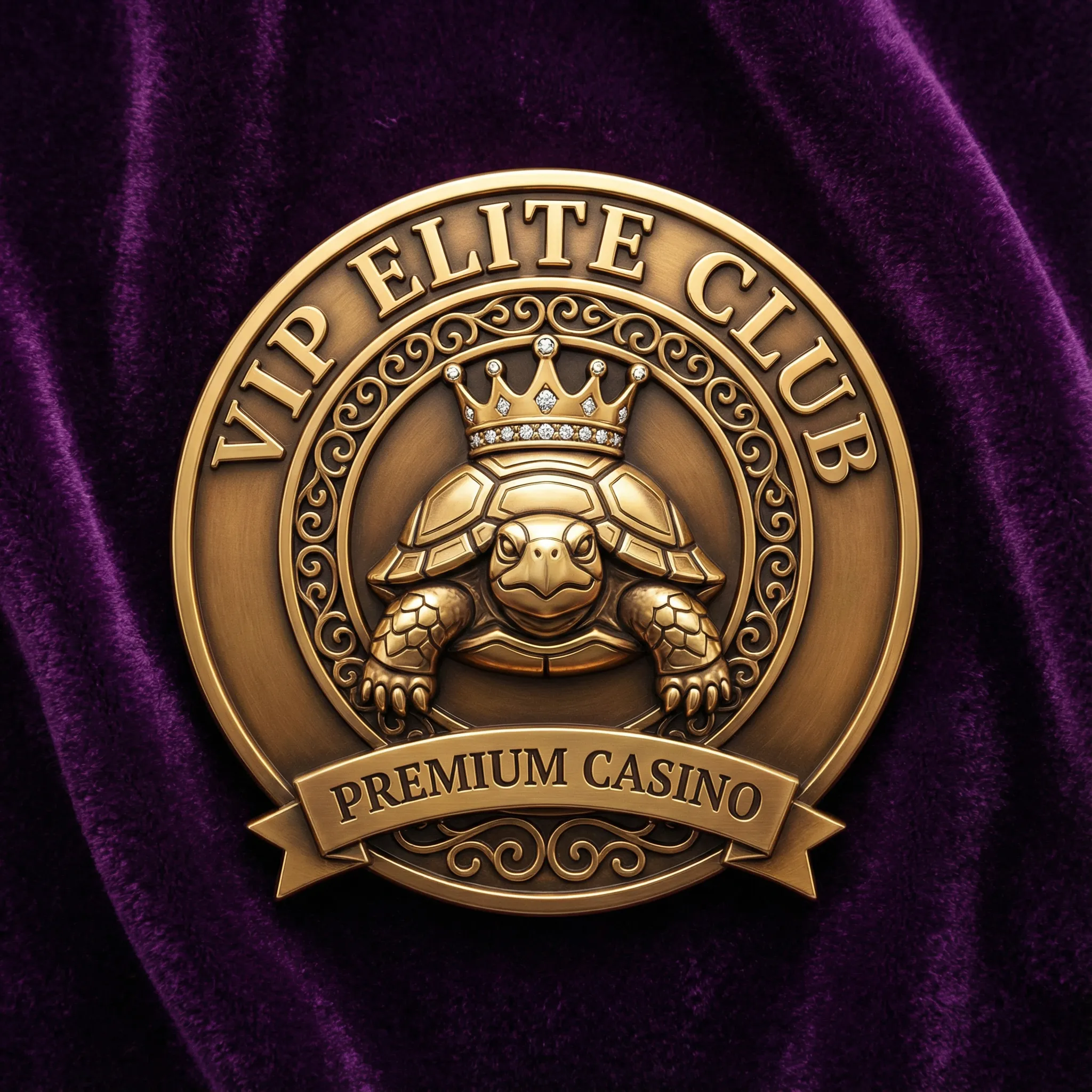 Clube VIP Elite do afun com emblema de tartaruga